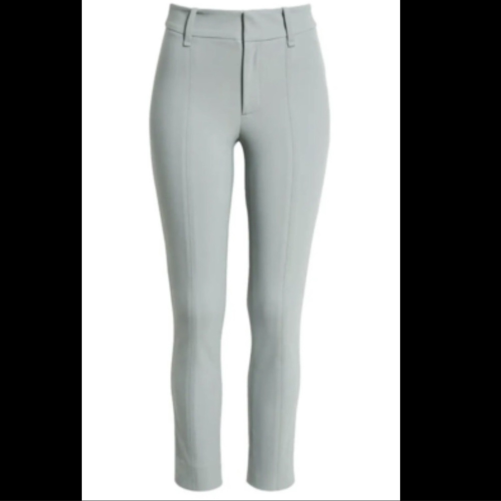 $368 NWT VINCE Sz10 HIGH RISE CIGARETTE STRETCH PANT SLATE - Picture 4 of 9